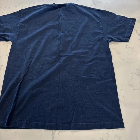 VTG Jimmy Buffet Margaritaville Tshirt Paradise‎ 1985 Key West Navy Blue SZ LG - Picture 8 of 8